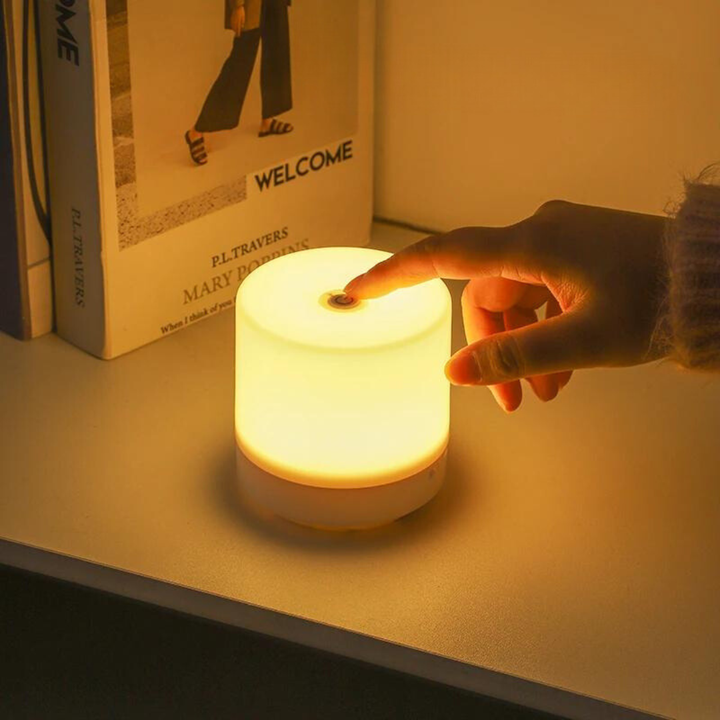 Lisslune | Touch LED Night Lamp – USB Powered Light