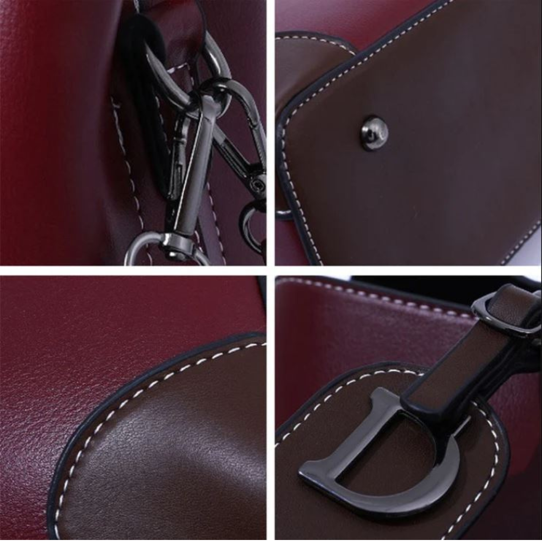 Lisslune | ShoulderBag: Real Leather Niche Women's Crossbody Bag