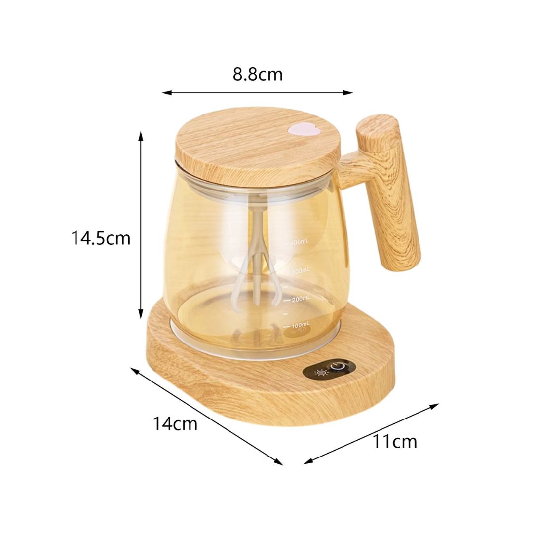 Lisslune | 2in1 Mixer Cup made of Wood