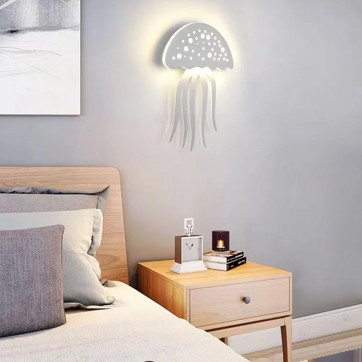 Lisslune | QualleGlow | Exclusive LED wall lamp in the shape of a jellyfish