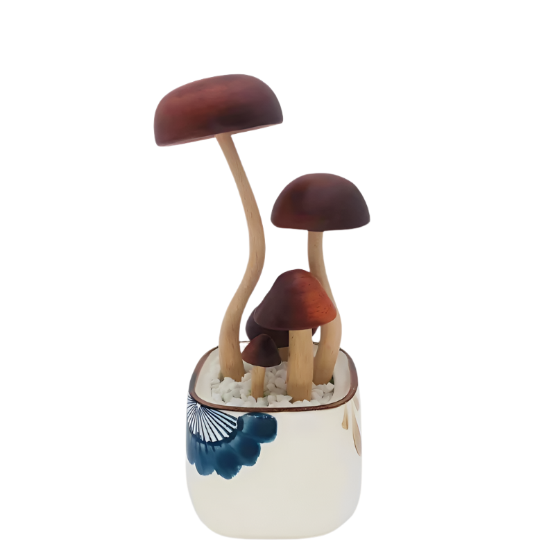 Lisslune | WhimsiShroom Interior Decoration – Playful Mushroom Arrangement