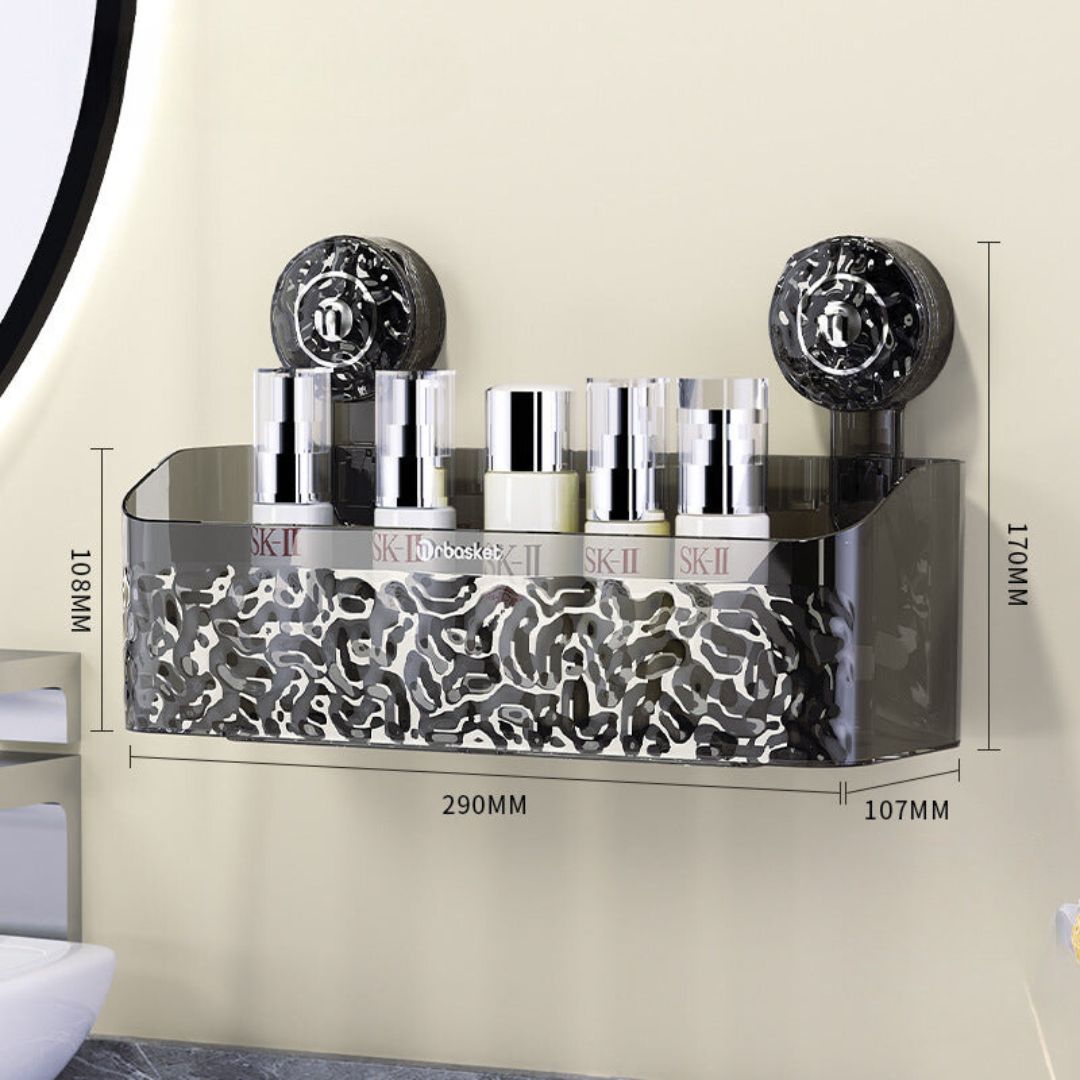 Lisslune | Suction Cup Bathroom Shelf
