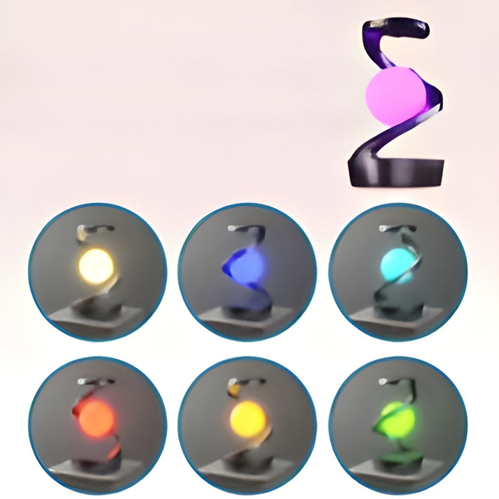 Lisslune | Rotating Floating Table Lamp | FloatLight