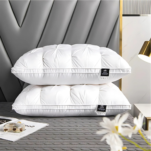 Lisslune | Goose Down Pillow for Comfortable Restful Sleep