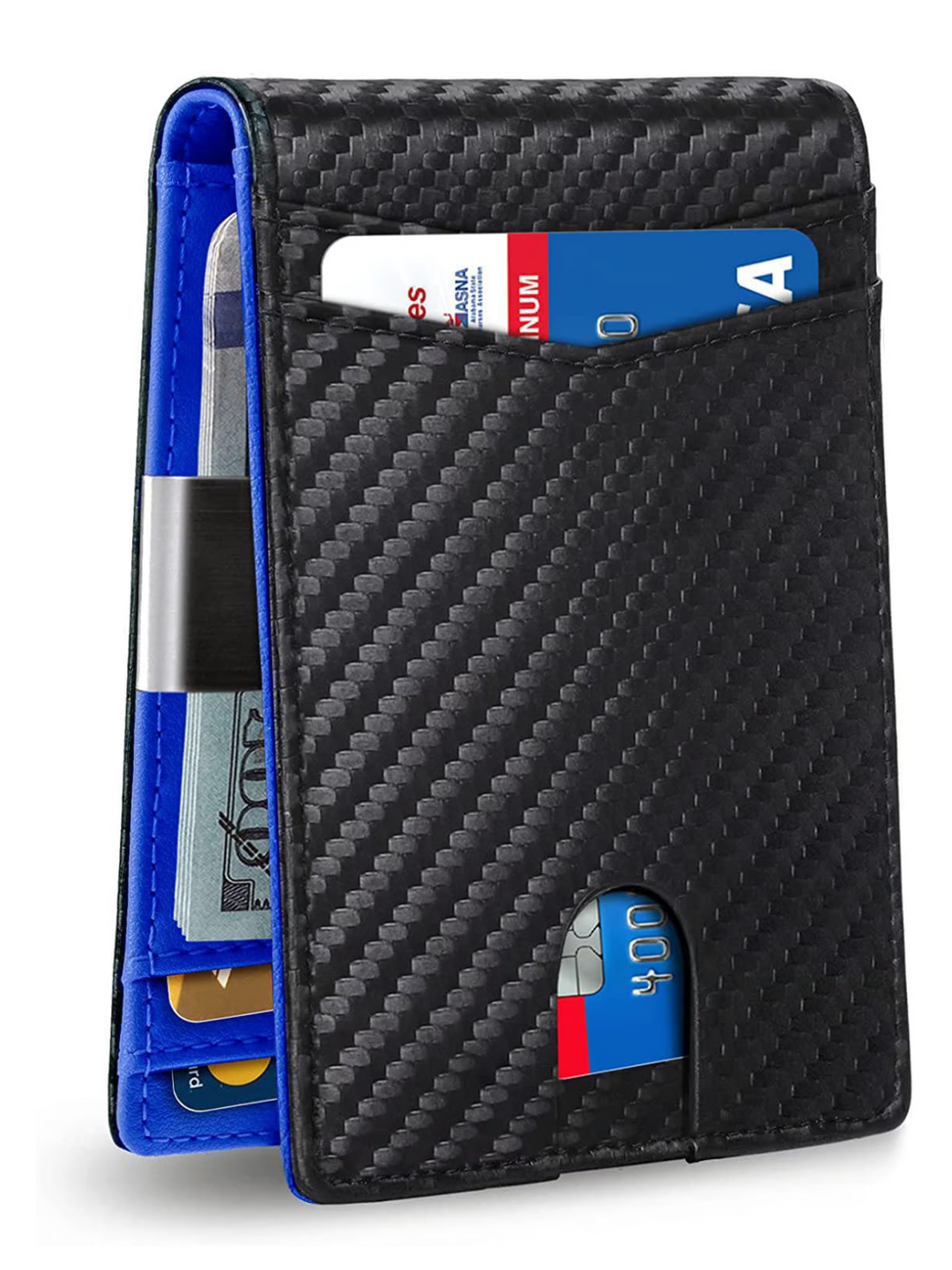 Lisslune | SafeSlim RFID Leather Men's Wallet – Compact, Thin & Safe