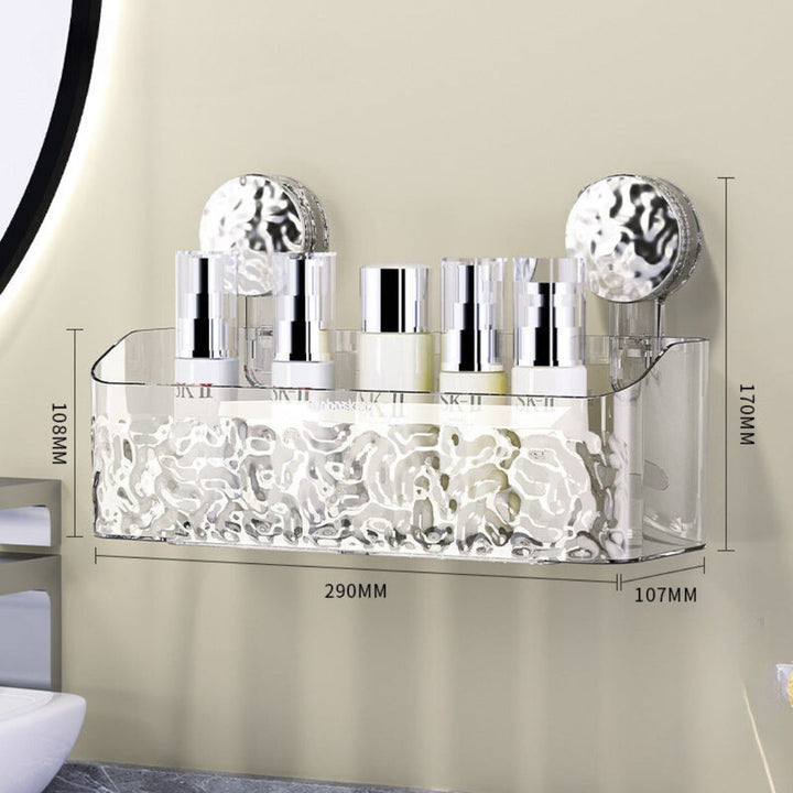 Lisslune | Suction Cup Bathroom Shelf