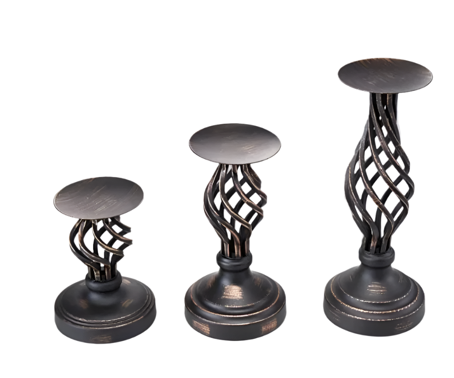 Lisslune | NoirGlow – Modern Candle Holder for Elegant & Ambient Lighting
