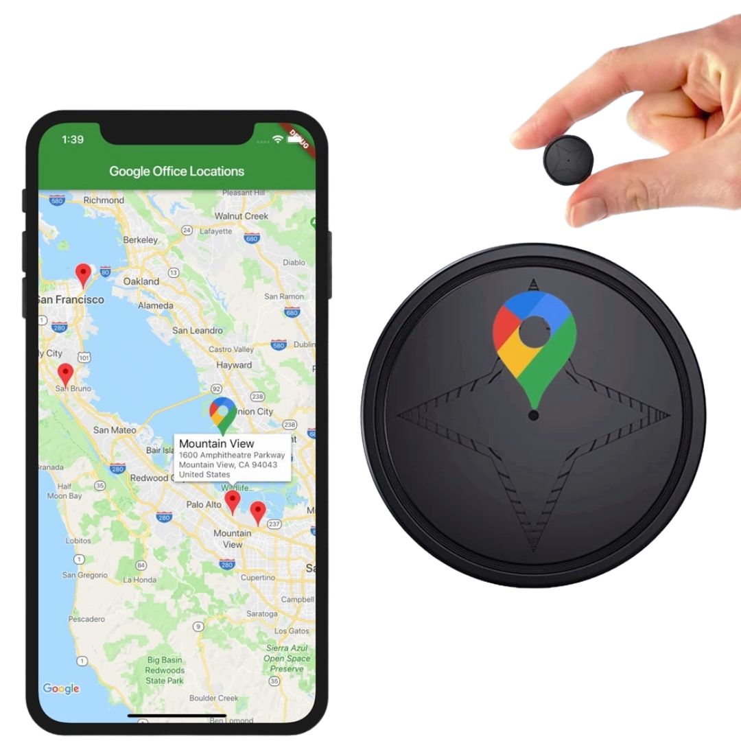 Lisslune | SecureTrack GPS Tracker – Magnetic Real-time Vehicle Security