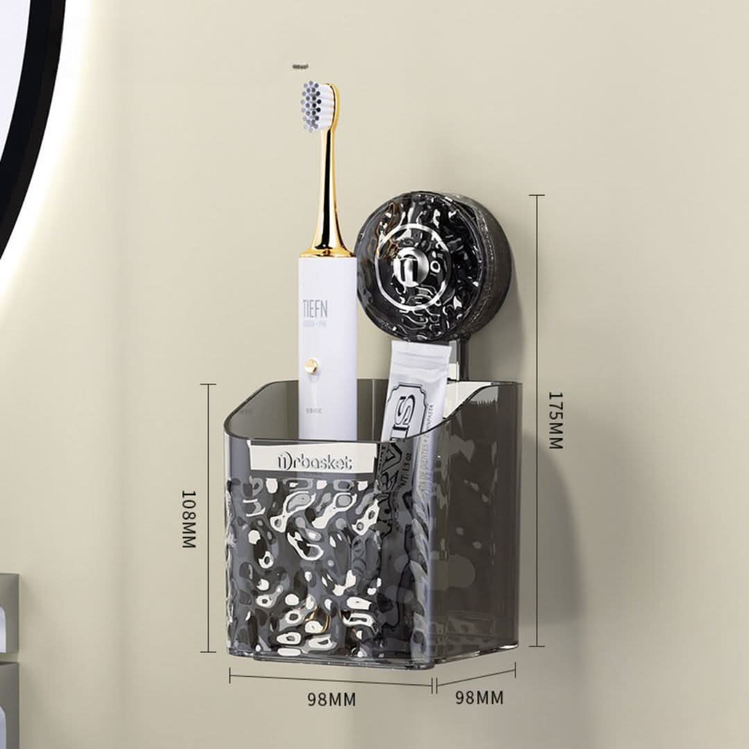 Lisslune | Bathroom Suction Cup Shelf – Easy Storage Solution