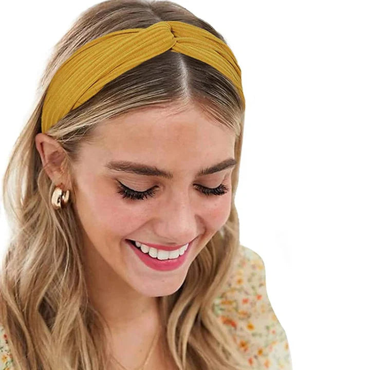 Skorter | Ribbed Twist Headbands – Boho Design