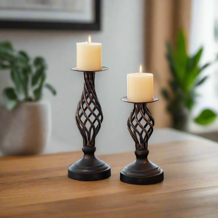 Lisslune | NoirGlow – Modern Candle Holder for Elegant & Ambient Lighting