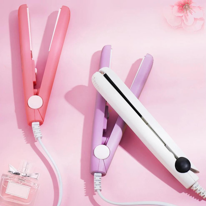 Lisslune | MiniCurler: Ceramic Mini Curling and Straightening Iron