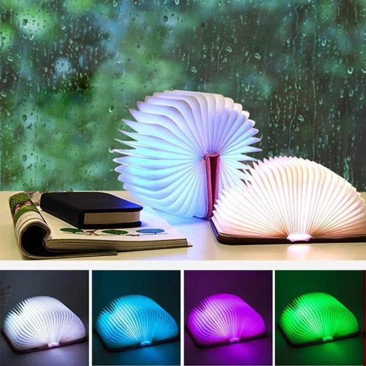 Lisslune | LumiFold elegant folding book lamp