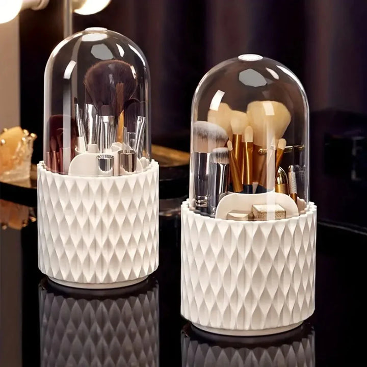 Lisslune | Luxury Makeup Brush Holder with Protective Cover