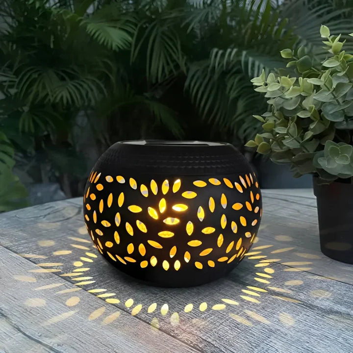 Lisslune | Polka Dot Solar Garden Lighting – Decorative Lamp for Outdoor and Terrace