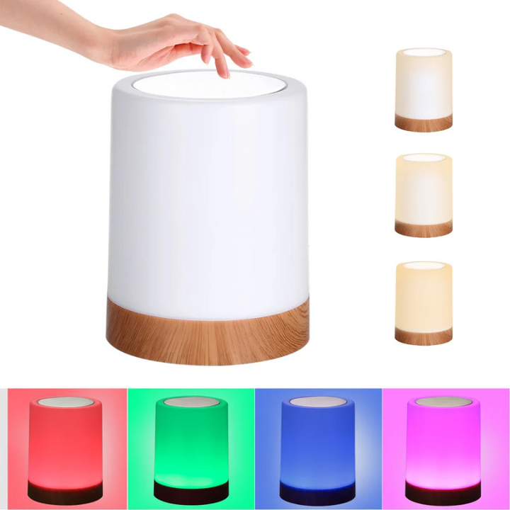 Lisslune | Dimmable LED Night Light with Modern Design and Color Change