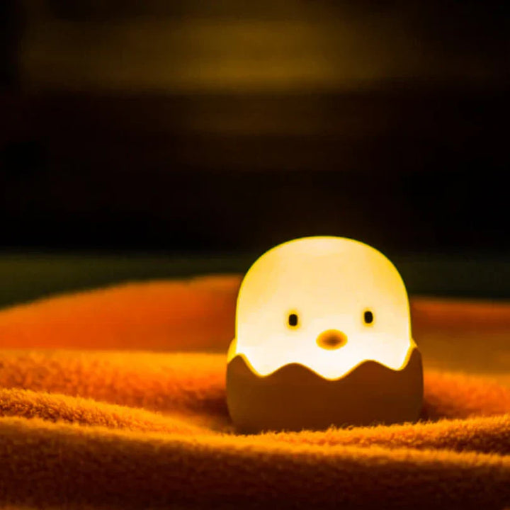 Lisslune | Chick Night Light for Children – Cute LED Lamp in Egg Design for the Children's Room