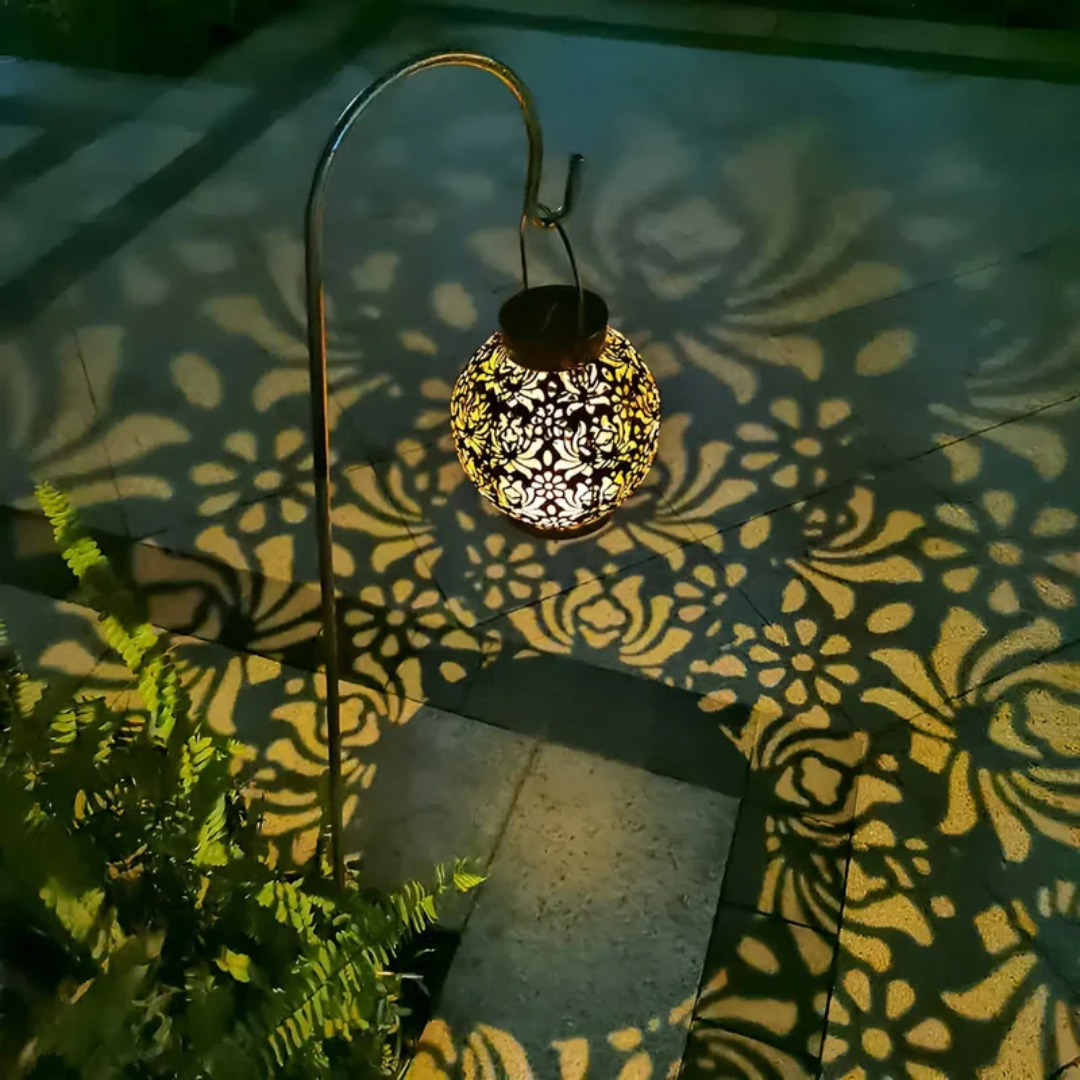 Lisslune | Weatherproof LED Solar Hanging Light for the Garden