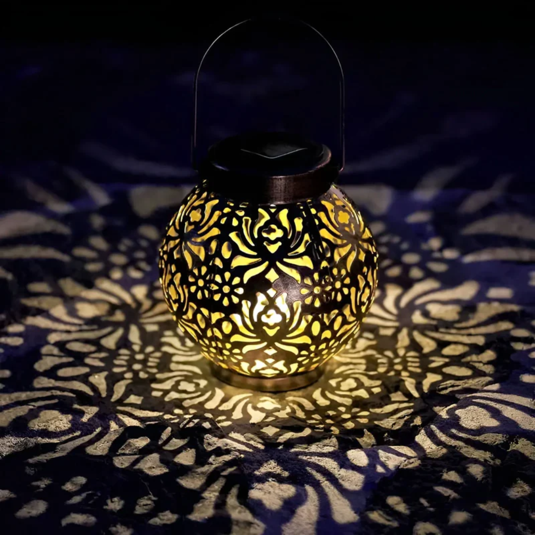 Lisslune | Weatherproof LED Solar Hanging Light for the Garden