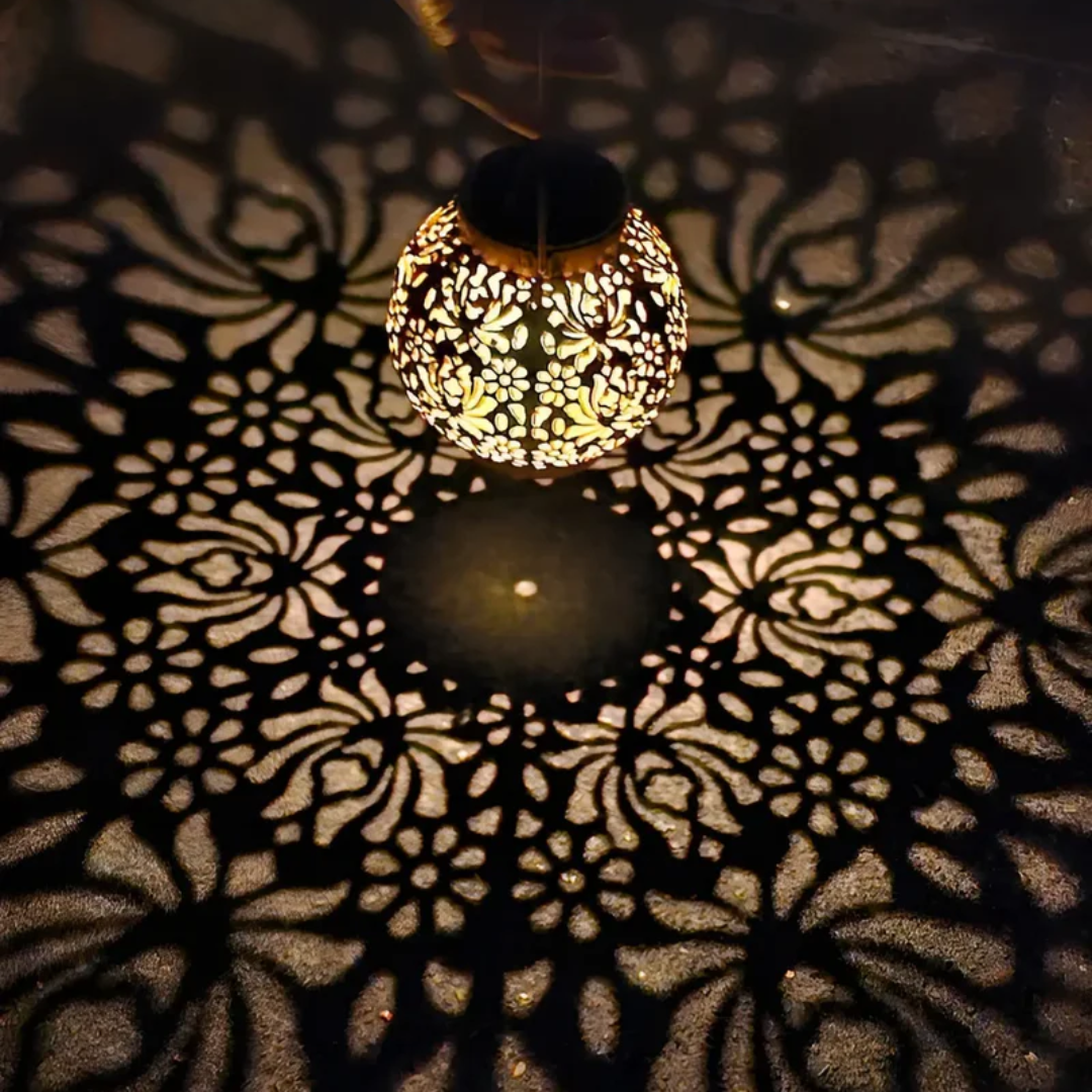 Lisslune | Weatherproof LED Solar Hanging Light for the Garden