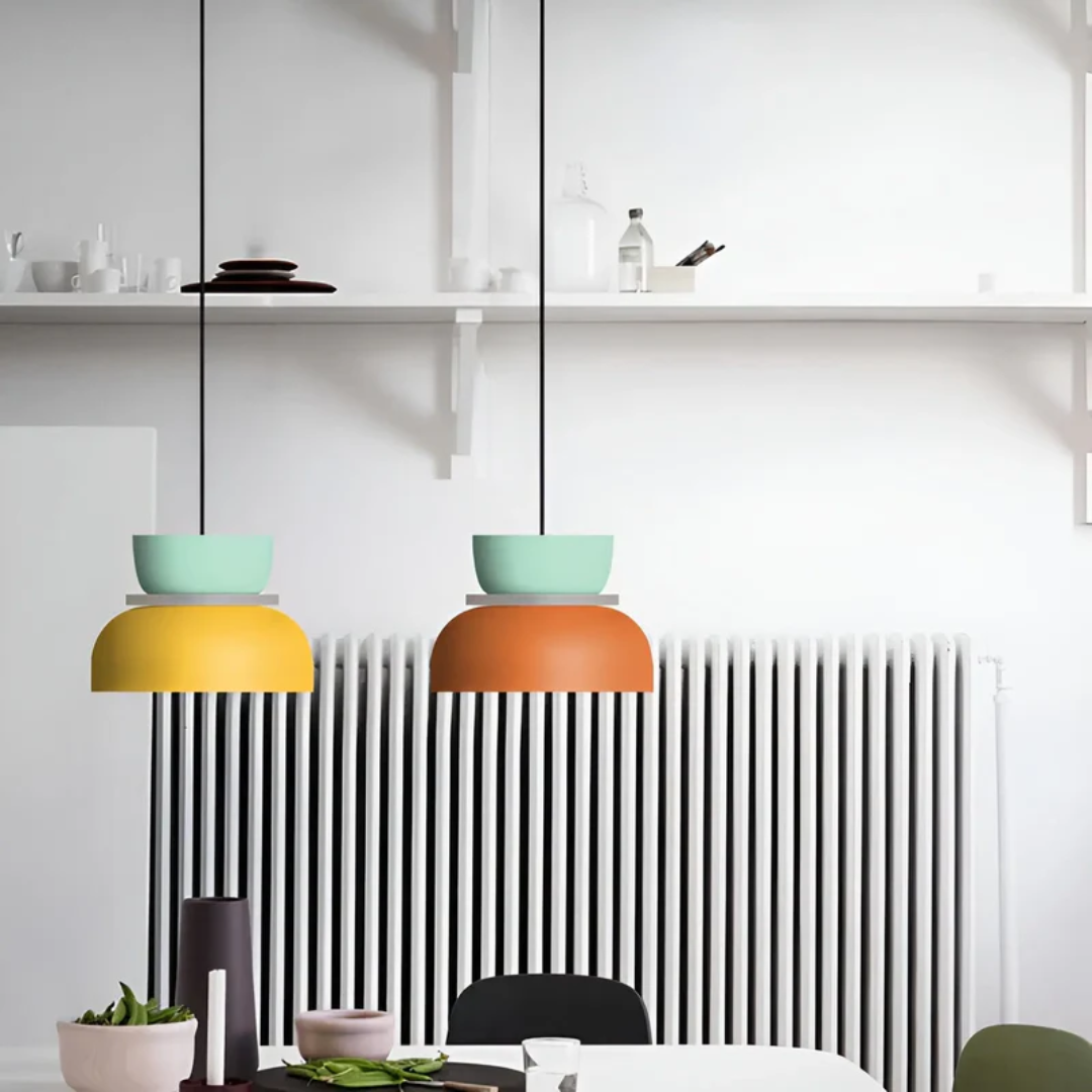 Lisslune | VividGlow – Colourful Macaron LED Pendant Light | Modern, Stylish & Energy-Efficient