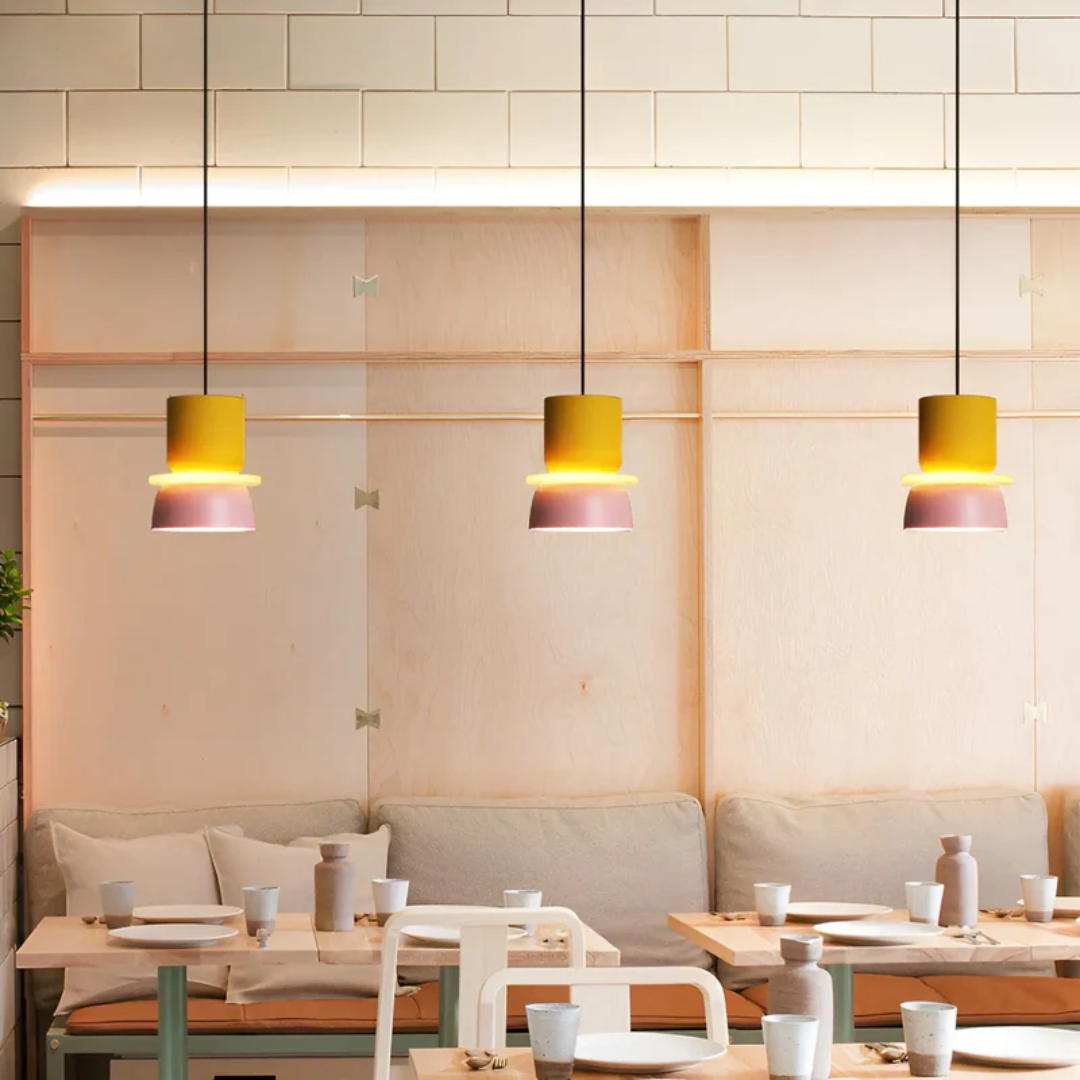 Lisslune | VividGlow – Colourful Macaron LED Pendant Light | Modern, Stylish & Energy-Efficient