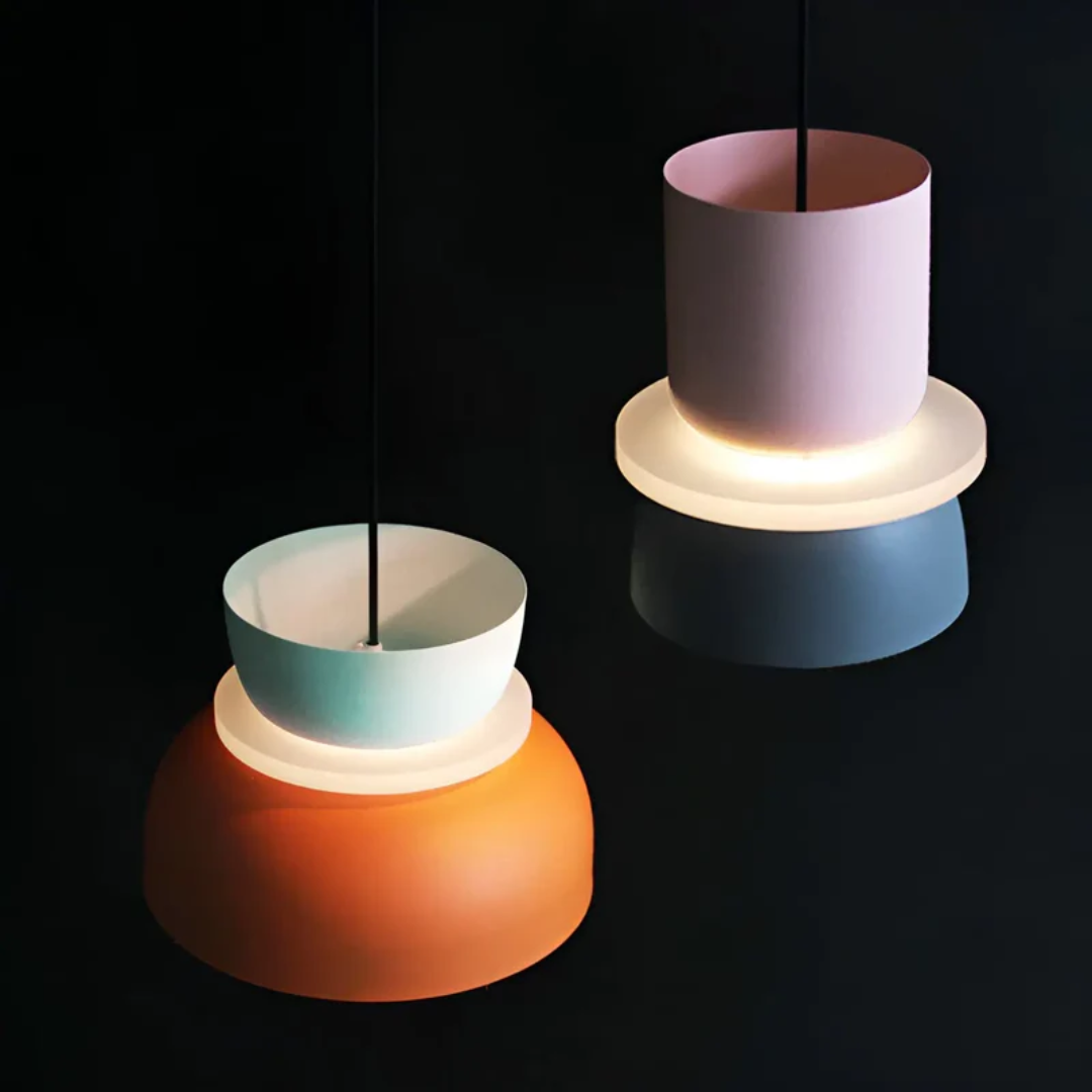 Lisslune | VividGlow – Colourful Macaron LED Pendant Light | Modern, Stylish & Energy-Efficient