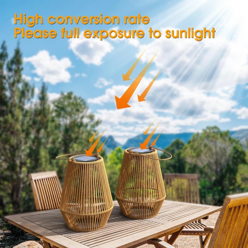 Lisslune | Manually crafted weatherproof solar garden light