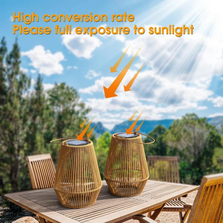 Lisslune | Manually crafted weatherproof solar garden light