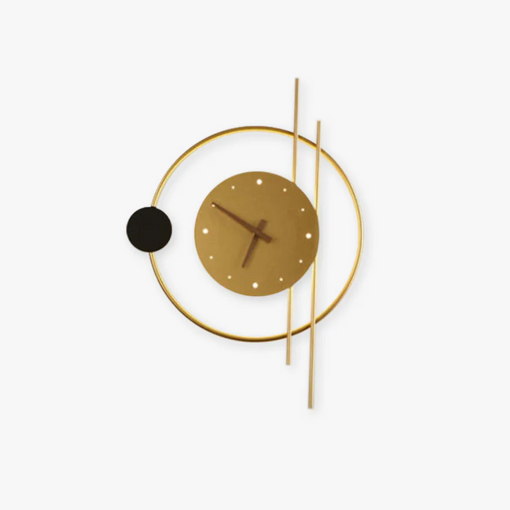 Lisslune | Modern LED wall clock lamp - Chronos