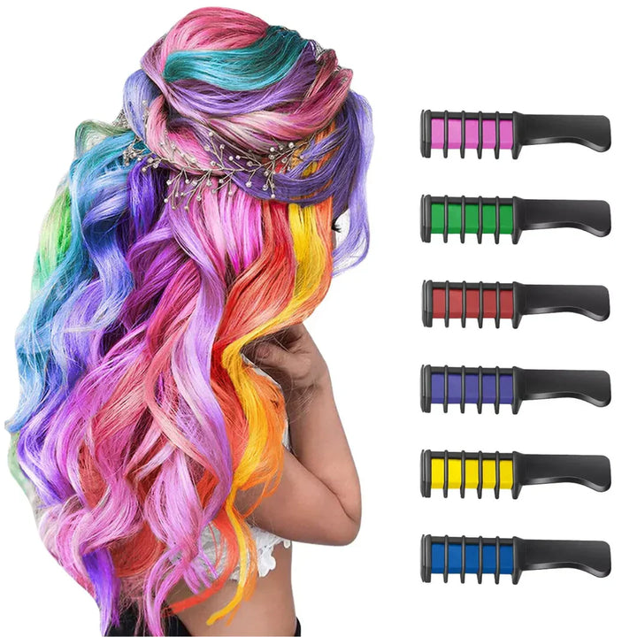 Lisslune | Washable Hair Chalk Pen | For Colorful Accents in Hair