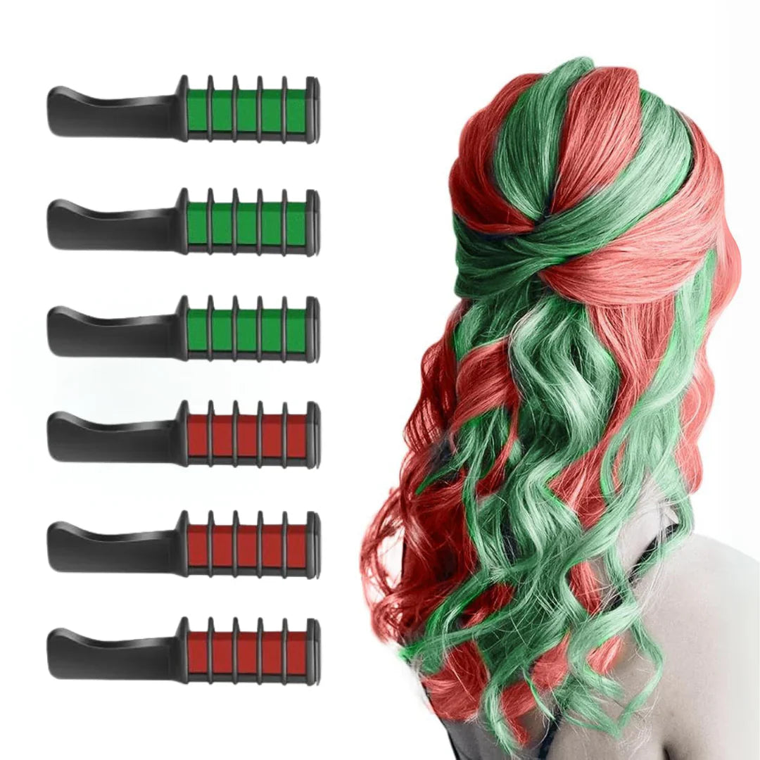 Lisslune | Washable Hair Chalk Pen | For Colorful Accents in Hair