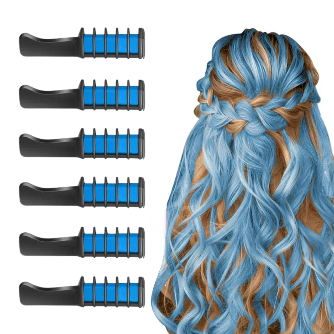 Lisslune | Washable Hair Chalk Pen | For Colorful Accents in Hair