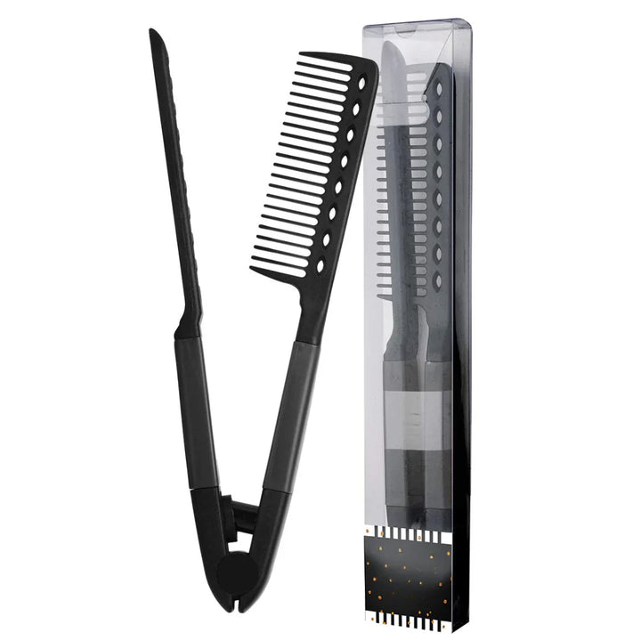 Lisslune | Smoothing Brush – Warm Air Comb for Effortless Hair Styling