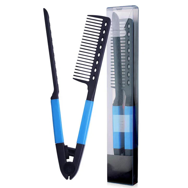 Lisslune | Smoothing Brush – Warm Air Comb for Effortless Hair Styling