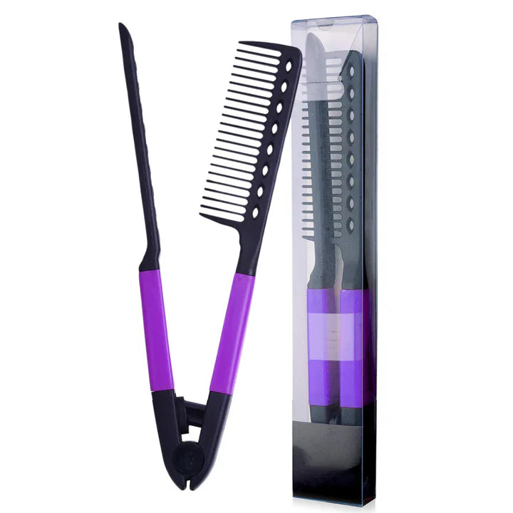 Lisslune | Smoothing Brush – Warm Air Comb for Effortless Hair Styling