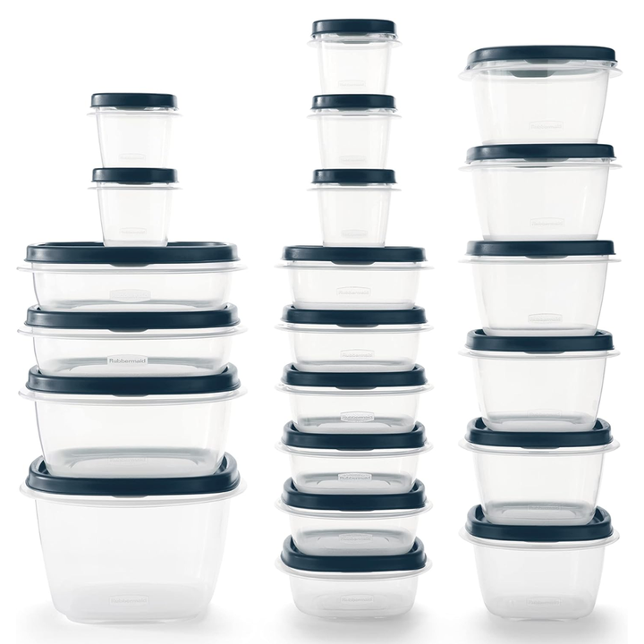 Lisslune | Stackable storage boxes for freshness, organization & space-saving kitchen
