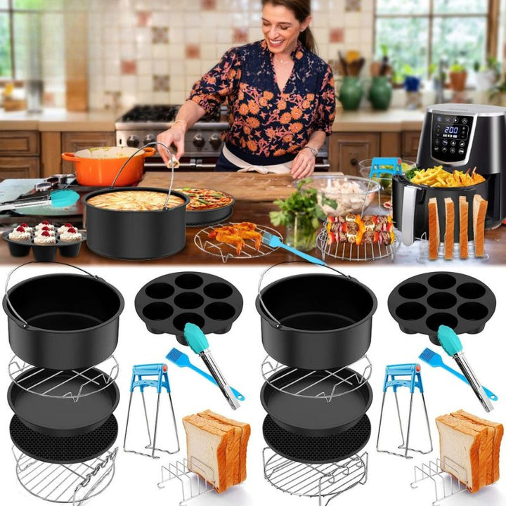 Lisslune | AirFryChef | Hot Air Fryer Accessory Set | Simple and Versatile | Transform Your Kitchen
