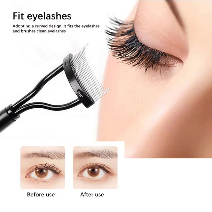 Lisslune | Precision Eyelash Comb & Separator for Flawless Eyelashes