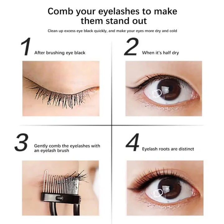 Lisslune | Precision Eyelash Comb & Separator for Flawless Eyelashes