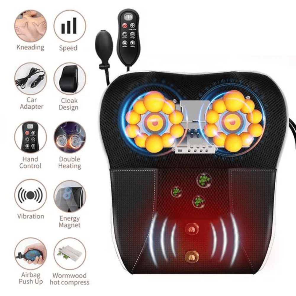 Lisslune | Back and Neck Stretcher - Dual Purpose Stretching Device for Pain Relief