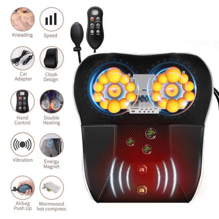 Lisslune | Back and Neck Stretcher - Dual Purpose Stretching Device for Pain Relief