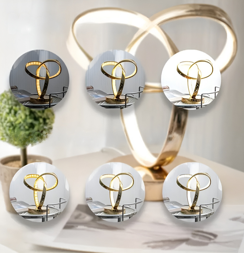 Lisslune | Ring - slim, modern table lamp