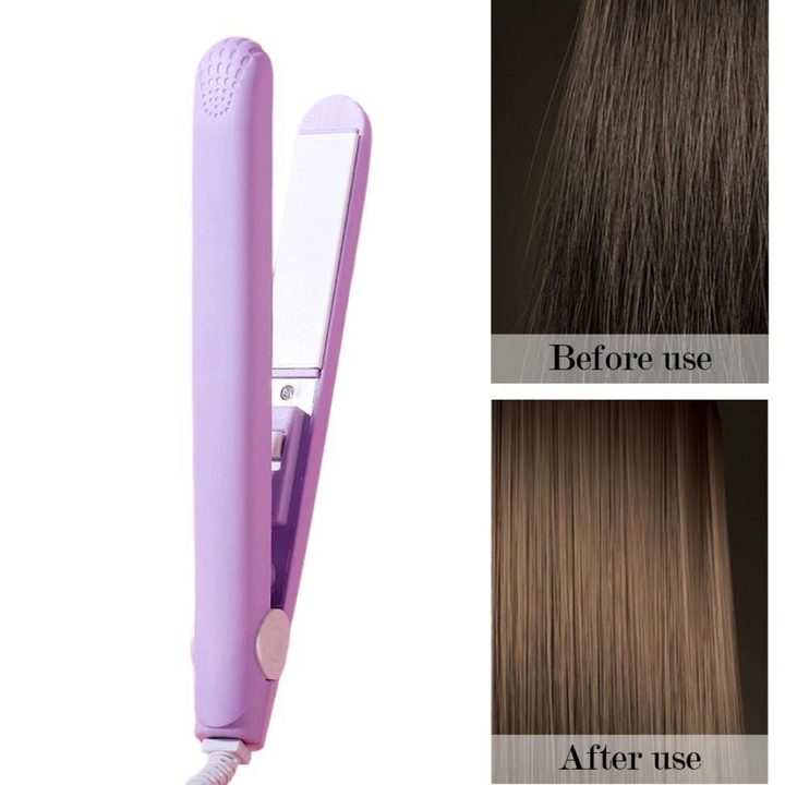 Lisslune | MiniCurler: Ceramic Mini Curling and Straightening Iron