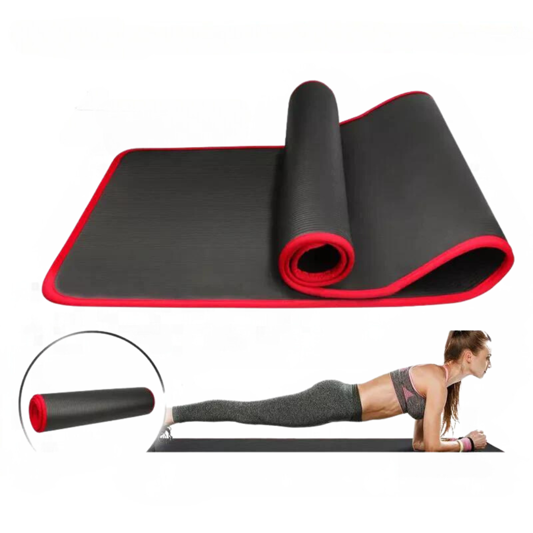 Lisslune | FlexiMat – Extra Thick Non-Slip Yoga Mat for Ultimate Comfort & Stability
