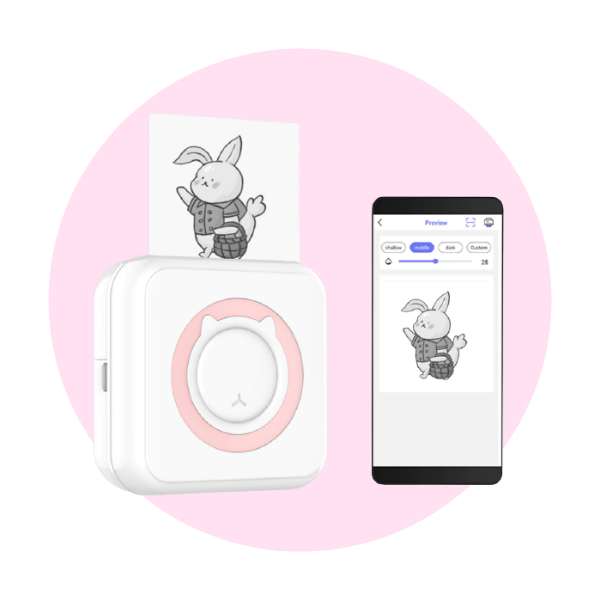 Lisslune | Practical Mini Pocket Printer