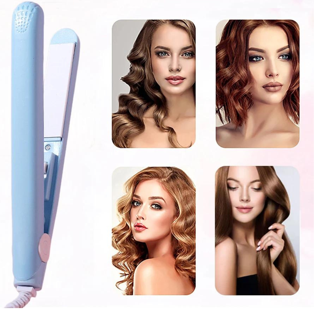 Lisslune | MiniCurler: Ceramic Mini Curling and Straightening Iron