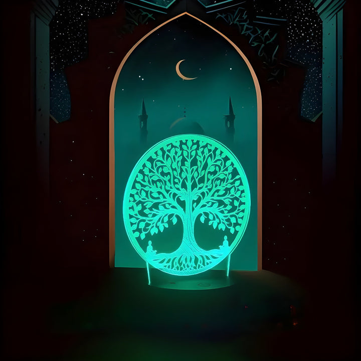 Lisslune | DreamGlow - 3D LED lamp for stylish lighting in the bedroom