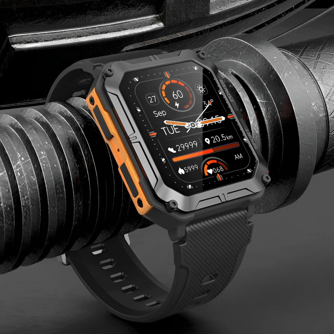 Lisslune | Rugged Smartwatch with Health Tracking & Calls
