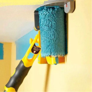 Lisslune | Innovative Corner and Edge Paint Roller with Precision Guide for Effortless Painting – Ergonomic Handle for Professional Finish